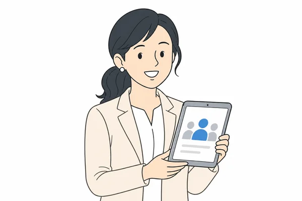 人事担当者のイラスト