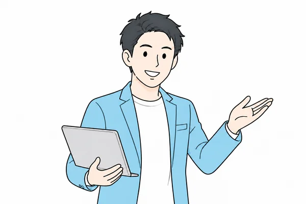 営業担当者のイラスト